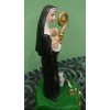 St. Gertrude, the Patron Saint of Cats - Figure