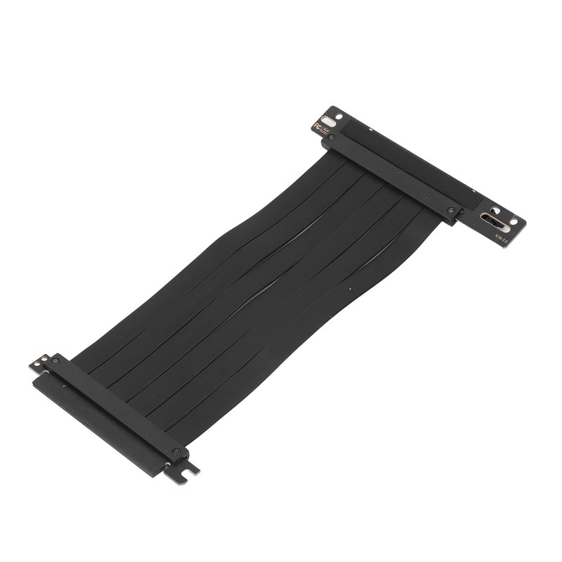PCIe 3.0 X16 GPU Riser Cable High Speed Female 90