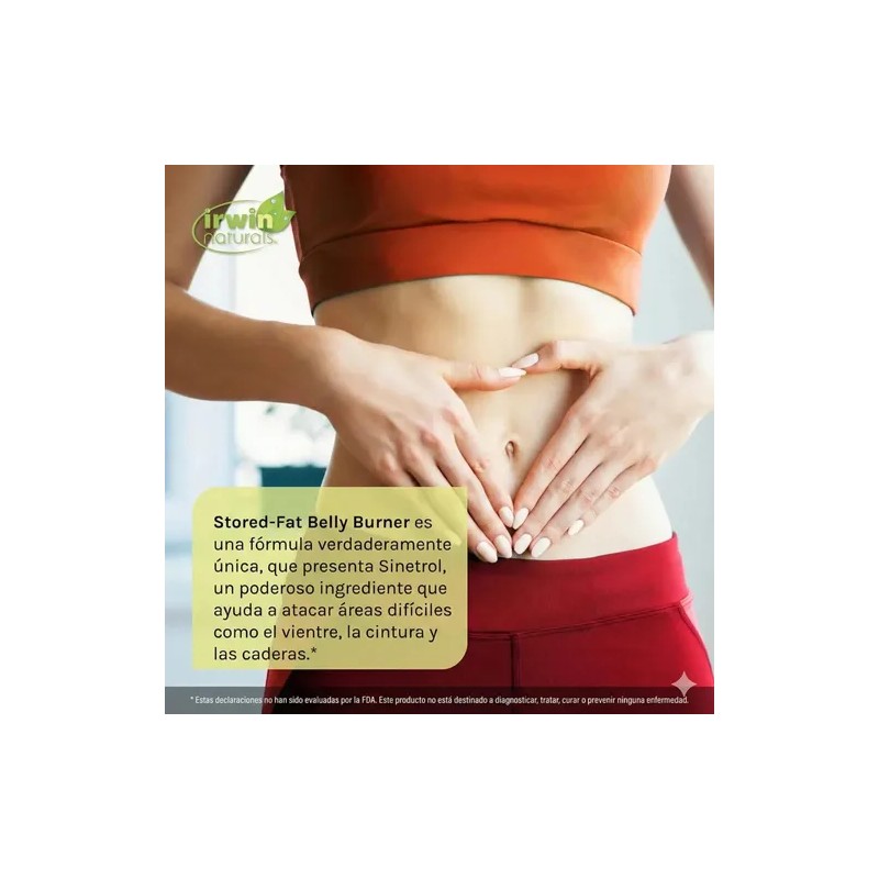 Quemador De Grasa Abdominal Almacenada Irwin Naturals