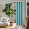ChrisDowa Blackout Curtains 80 Inches Long for Doorways and Closets,
