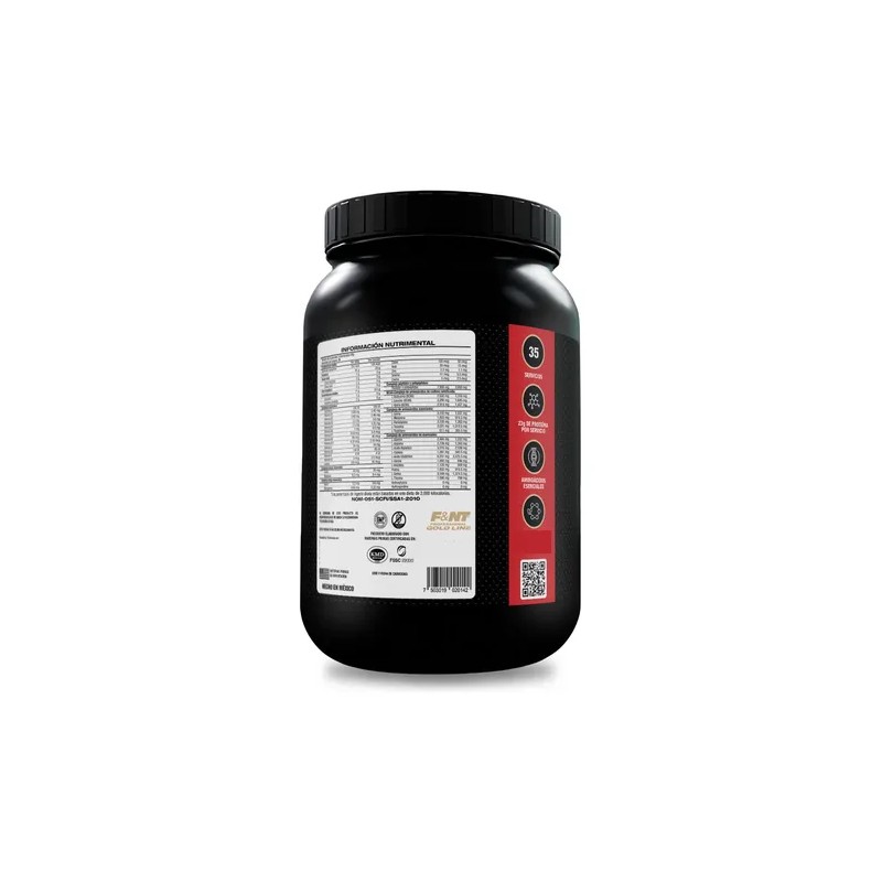Whey Protein 1,750 Gr Suero De Leche Lactoalbúmina F&nt Gca