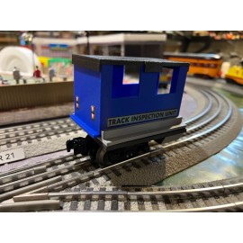 Scenery Sheets TraxCAM O Scale Model Railroad Camera - See Your Train Layout from a New Angle - Blue