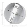 Alppihym Pack of 2 Metal White Canopy Light Pendant Ceiling