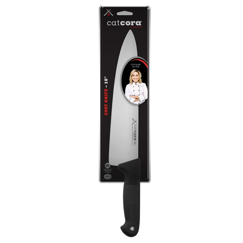 CAT CORA Chef Knife, Professional 10-Inch German Steel Blade For