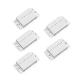 VictorsHome Magnetic Reed Switch MC-31 NC NO COM Surface Mount Wired Door Window Contact Sensors with Cover for Home Security and Burglar Alarm Systems 5pcs