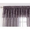Stylemaster Renaissance Home Fashion Reese Embroidered Sheer Rod Pocket Panel,