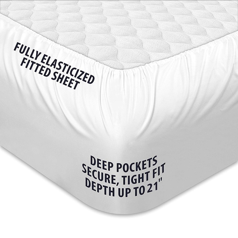 COONP Queen Mattress Topper, Extra Thick Pillowtop, Cooling and Plush