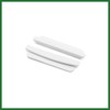 Motoforti 8pcs White Plastic Car Body Door Side Edge Anti-collision