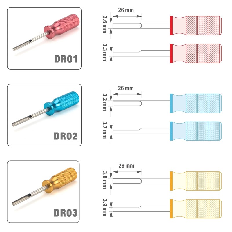iCrimp Deutsch Contact Removal Tools, DT Series, Terminal Extraction Tool