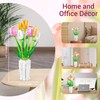 Flower Blocks Tulip Blossom Blocks Set Toy Flower Block Set