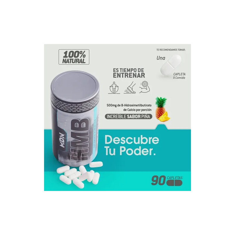 Hmb Recuperación Muscular 90 Capletas Mdn Sports *
