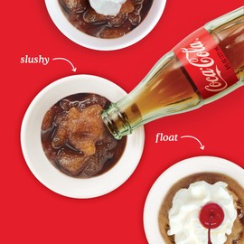 ZOKU Coca-Cola Float & Slushie Maker, Retro Make and Serve Cup with Freezer Core Creates Single-serving Smoothies, Slushies and Milkshakes in Minutes, BPA-free