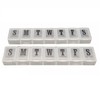 Handy Housewares 7 Day Pill Box 2 Pack Set -