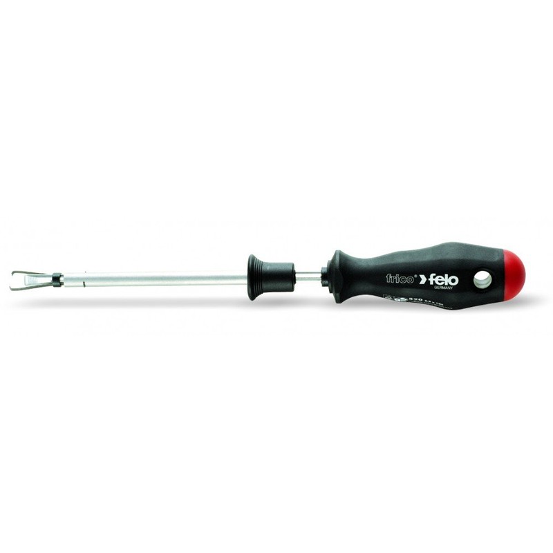 Felo 0715750072 5/32-Inch x 6-Inch Slotted Screwdriver with Gripper, 520