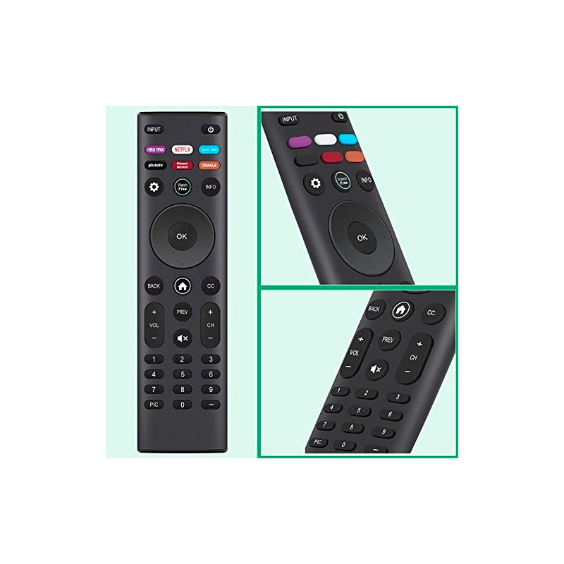 New XRT140 Replacement Remote Control (Version V5) fit for Vizio