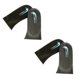 Plantilla para aumentar la altura de los zapatos, plantillas para elevar los talones de 0.78 pulgadas (negro, 2 pares)