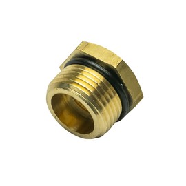 GlowShift M20 x 1.5 Male to 1/8-27 NPT Female Gauge Sensor Sender Thread Adapter Reducer