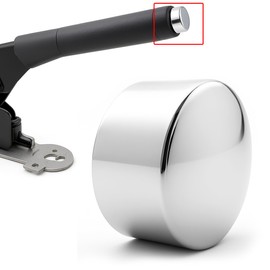 Chrome Handbrake Button Cap Cover For Citroen C3 C4 Cactus C-Elysee Peugeot 208 301 | OEM 98062965ZD 98062965