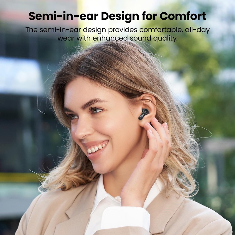 TOZO T21 Wireless Earbuds Bluetooth 5.3 in Ear Headphones Dual