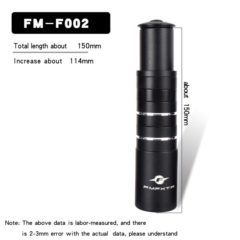 FOMTOR Bike Stem Riser, MTB Handlebar Risers Fork Stem Extender