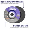 100 Pc Depressed Center 4-1/2" x .040" x 7/8" Cut-Off-Wheels