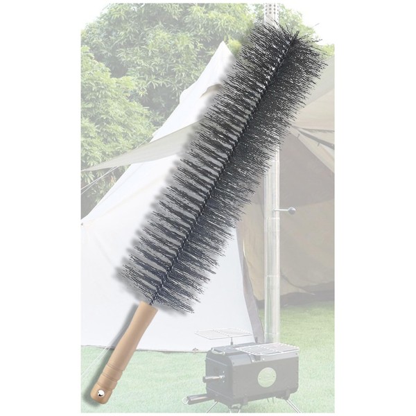 Leap Raupe Chimney Cleaning Brush Long Wood Stove Chimney Guard Chimney Cleaning LL 10cm x 42cm
