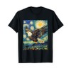 Bald Eagle Bird - Van Gogh Style - Starry Night