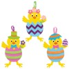 Baker Ross Easter Chick Mix & Match Decorations - Pack