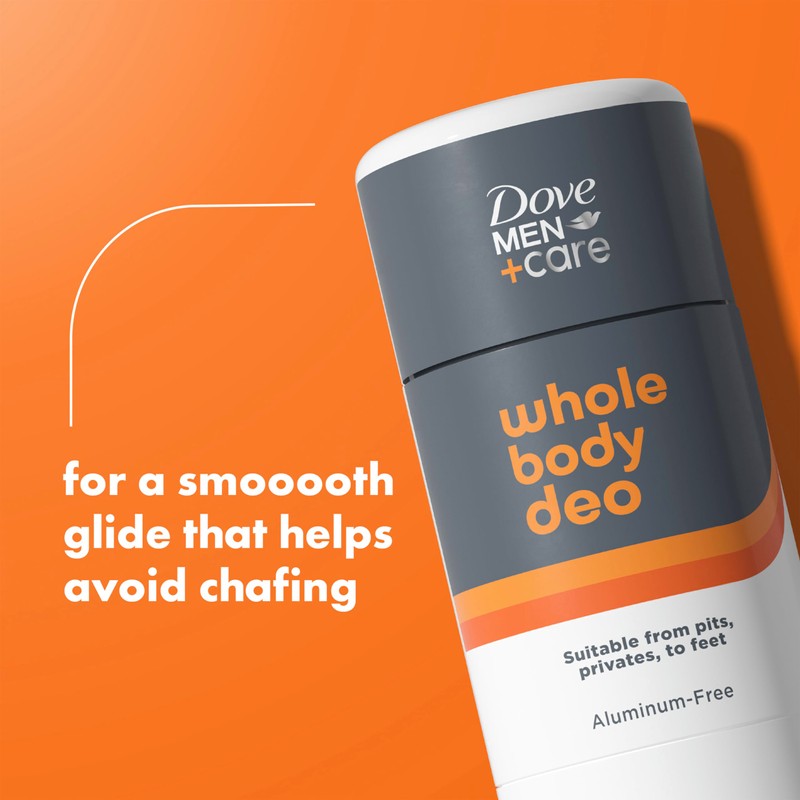 DOVE MEN + CARE Whole Body Deo Aluminum-Free Deodorant Stick
