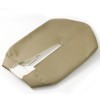 XUKEY Car Armrest Cover Pad Center Console Leather Beige For