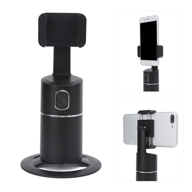 Smart Phone Holder Detachable 360° Auto Face Tracking Portable AI