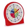 Atlanta Children's Alarm Clock without Ticking for Girls Red Learning