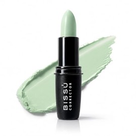 Bissu Corrector en Barra, Empodérate con Belleza y Éxito (09 Green, 4g)