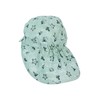 Sterntaler Boys Peaked Cap with Neck Protection, turquoise