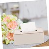Mobestech Rectangular Tissue Box Cover Holder Elegant PU Leather Napkin