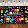 5TH Grade Graduation Photo Backdrop, 5TH Graduation Decorations 2025, Watch