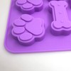 FineGood, 6 moldes de silicona para galletas de hueso +