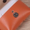 OSALADI 2pcs Simple Imitation Leather Earphone Case Cover for Portable