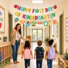 Hekocap First Day of Kindergarten Decorations, Pre-Strung Happy First Day