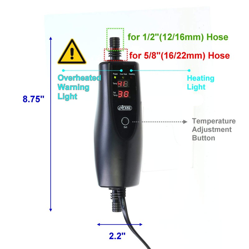 ISTA I-H616 500W Inline External Heater