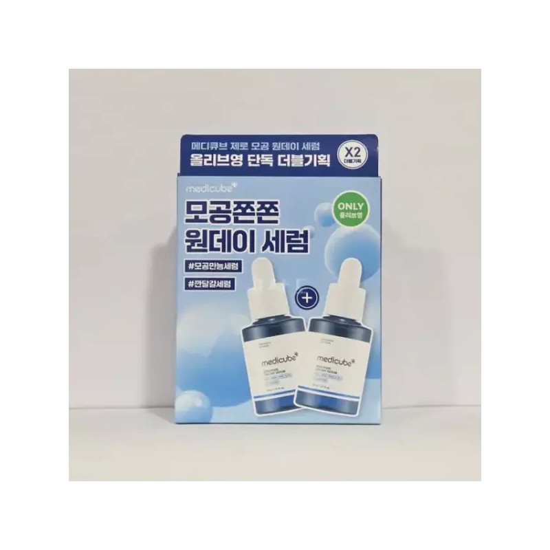 Medicurve 메디큐브 제로 모공 원데이 세럼 30ml, 2개 MediCube Zero