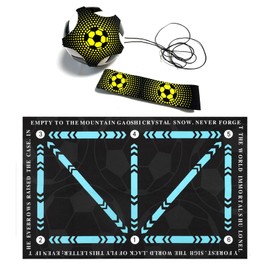 ZIXIANGKEJI Soccer Training Equipment Agility Training Equipment Soccer Practice Train Mat for All Levels,Non-Slip Silent Equipment for All Ages to Improve Speed, Strength and Coordination(K18-2)