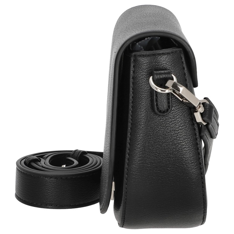 Seidenfelt Driva Saddle Shoulder Bag 19.5 cm Black, black