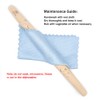 Bakehope French Rolling Pin for Baking Pasta Pizza Bread, Natural