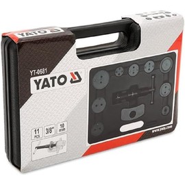 Yato YT-0681 – Disc Brake Pads and Service Tools Clamp 11 Pieces Kit