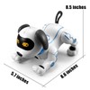Fisca Remote Control Dog, RC Robotic Stunt Puppy Voice Control