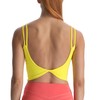 Aoxjox Women's Workout Sports Bras Fitness Padded Backless Yoga Crop