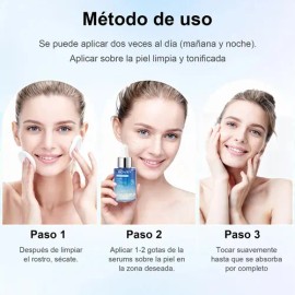 Bovey Sérum De Péptidos Firmeza Iluminación Y Antiarrugas Momento De Aplicación Día/noche Tipo De Piel Todo Tipo De Piel