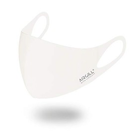 AIRGILL Airgill Fabric Antibacterial Mask, L, Cream