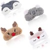DOUQIFEI Cute Eye Mask for Sleeping, 5 Colours, Cute Animal